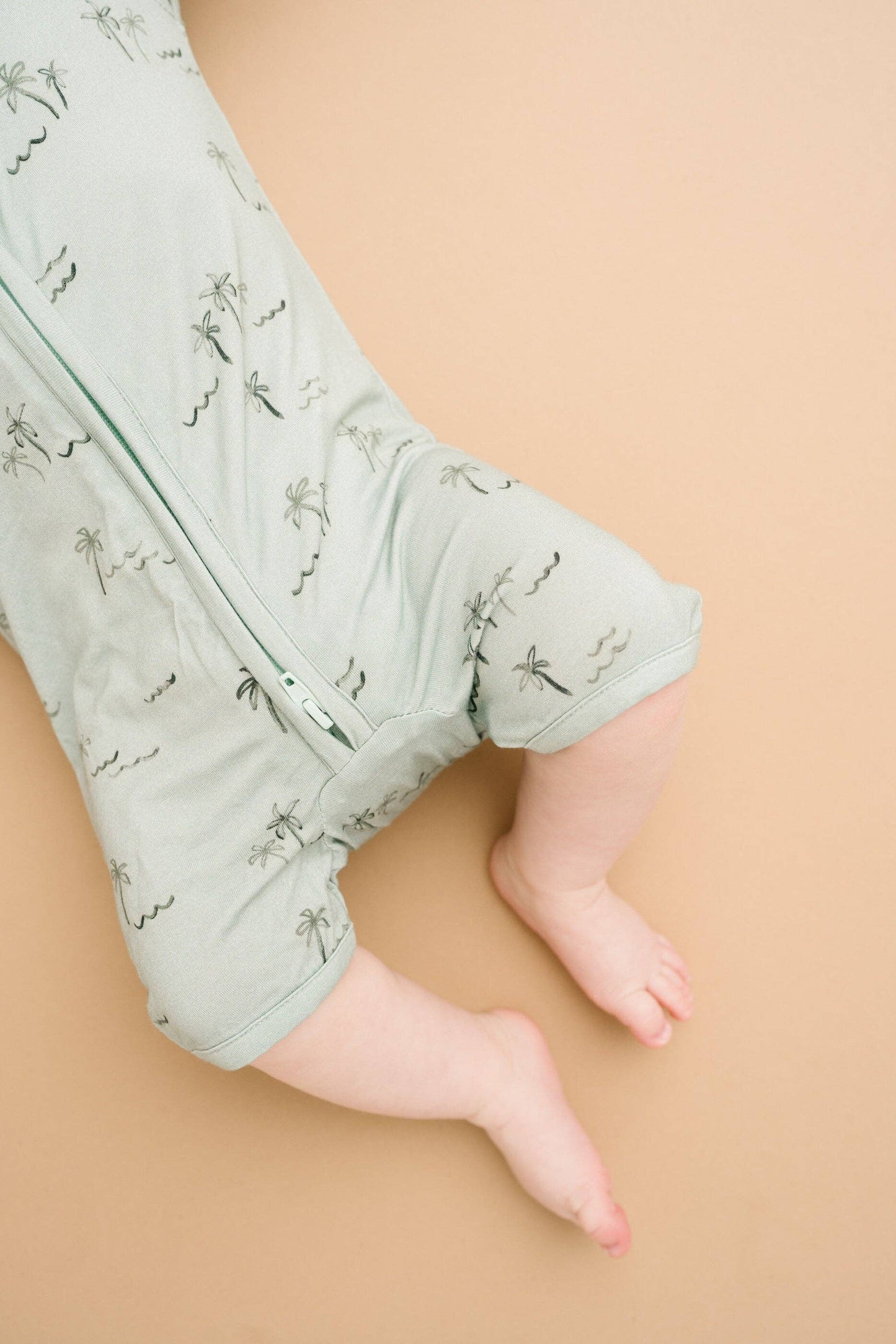 Palm Breeze Bamboo Short Romper