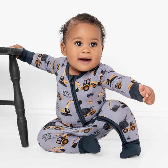 Snooze Crew Bamboo baby pajamas convertible Romper