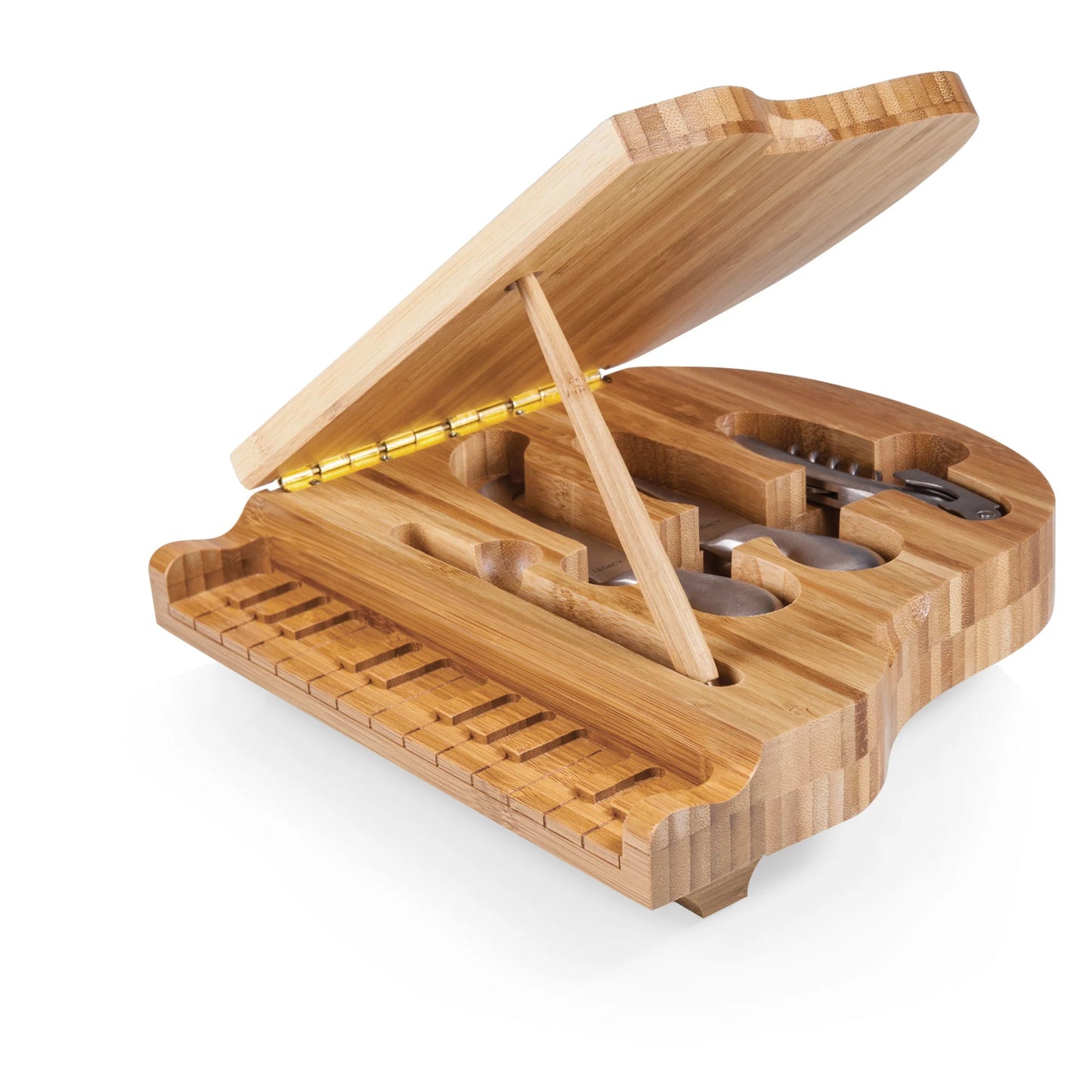 Piano Cheese Cutting Board & Utensils Set
