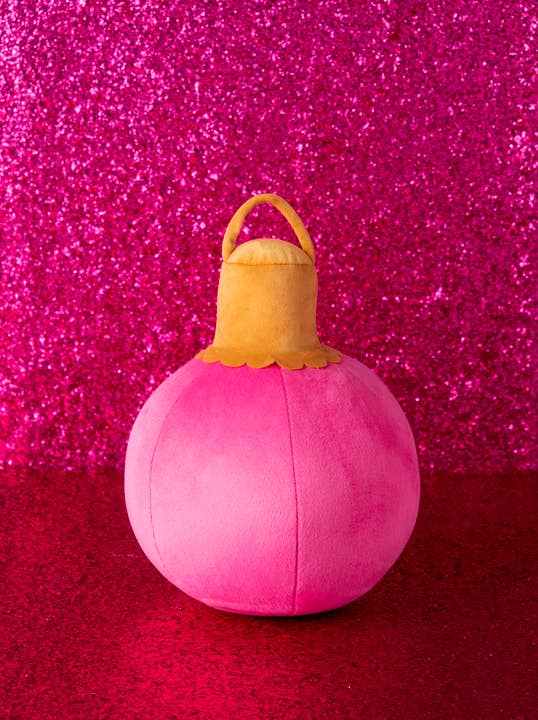 Pink Small Bauble Ornament Pillow