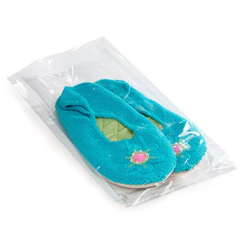 Clear 1.2 Mil Gusset Cellophane Bags: 100 Pack / 5x2.5x11" / Clear