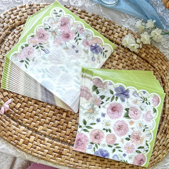 Set of 30 Tea Time party Napkins