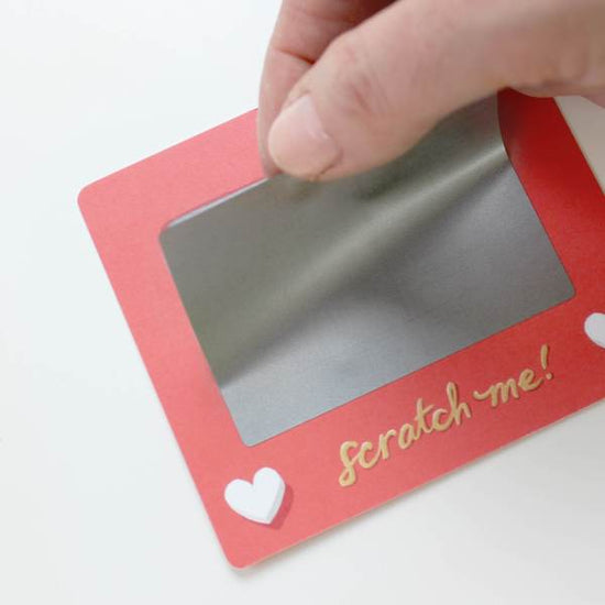 Scratch-off Valentines - Scratch A Sketch
