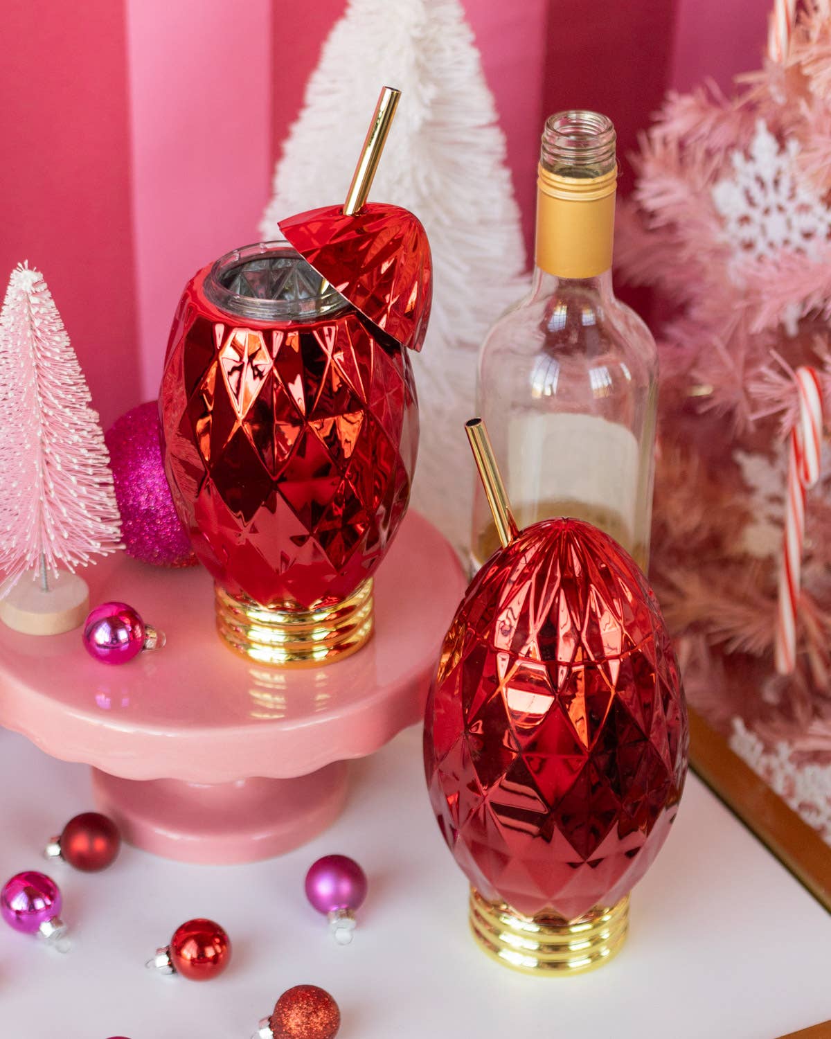 OH SO VINTAGE HOLIDAY LIGHT CUP
