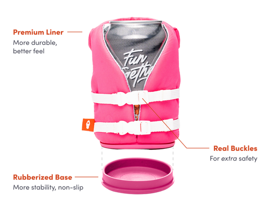 Load image into Gallery viewer, The Buoy - 12 oz Insulated Drink Sleeve - Keylime Pie
