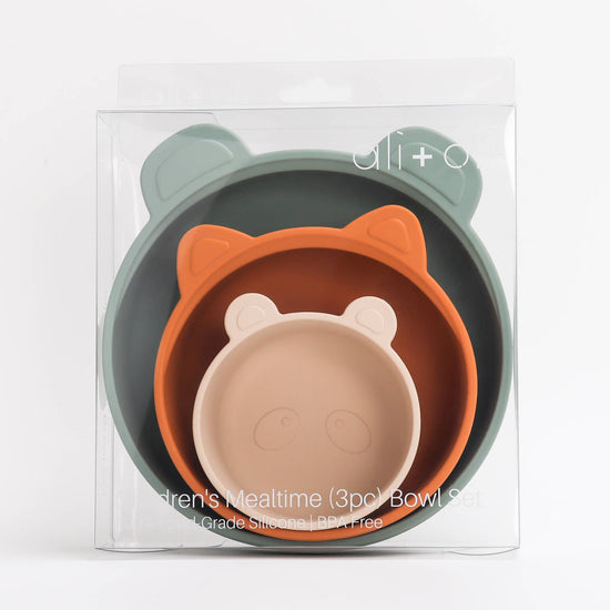 Load image into Gallery viewer, (3pc) Stackable Snack Bowl Set (Citrus Splash)
