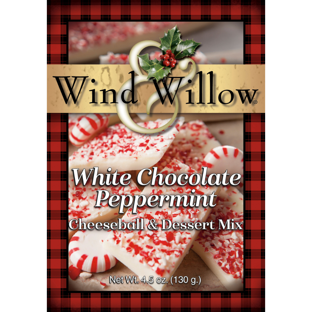 Wht. Choc. Peppermint Cheeseball Mix - Seasonal