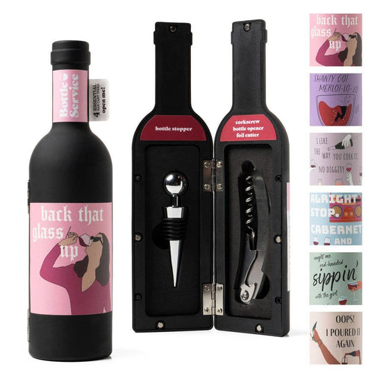 Load image into Gallery viewer, Bottle Service Wine Accessory Set
