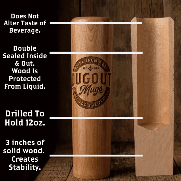 Hit and Steal Dugout Mug