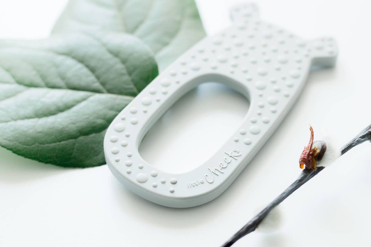 Grey BEAR Teether