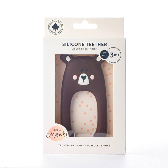 Load image into Gallery viewer, Brown BEAR Teether
