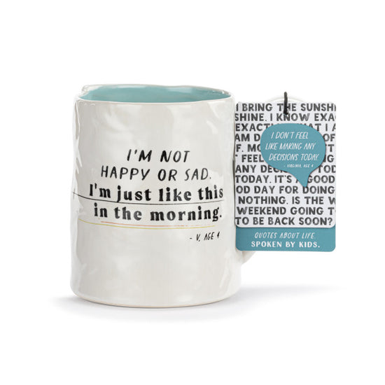 Live From Snack Time Like This in the Morning Ceramic Notepaper Mug - 14oz