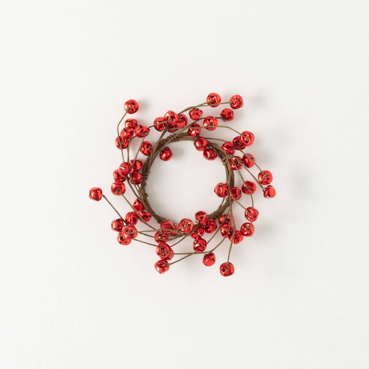 Red Jingle Bell Accent Ring 4.5"