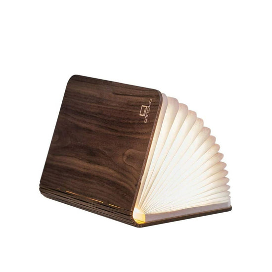 Load image into Gallery viewer, Natural Wood Smart Book Light: Walnut / Large
