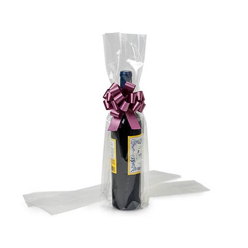 Load image into Gallery viewer, Clear 1.2 Mil Gusset Cellophane Bags: 100 Pack / 5x2.5x11&amp;quot; / Clear
