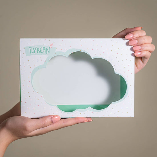 Pink 'Hi' Gown & Hat Set for Newborn