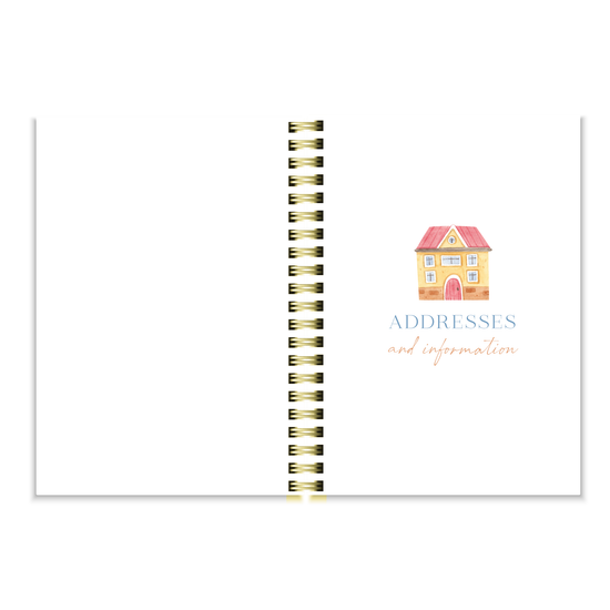 Load image into Gallery viewer, Addresses &amp;amp; Birthdays Essential Notebook
