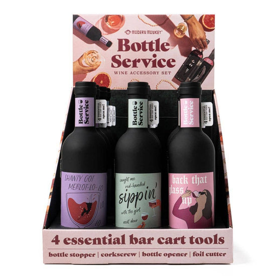 Load image into Gallery viewer, Bottle Service Wine Accessory Set
