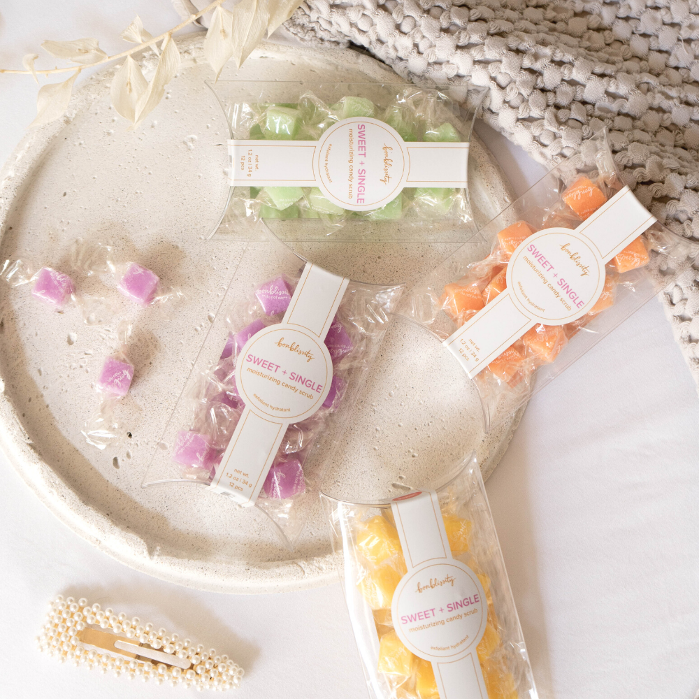 Mini Me Sugar Cube Candy Scrub Bundle