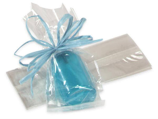 Load image into Gallery viewer, Clear 1.2 Mil Gusset Cellophane Bags: 100 Pack / 5x2.5x11&amp;quot; / Clear
