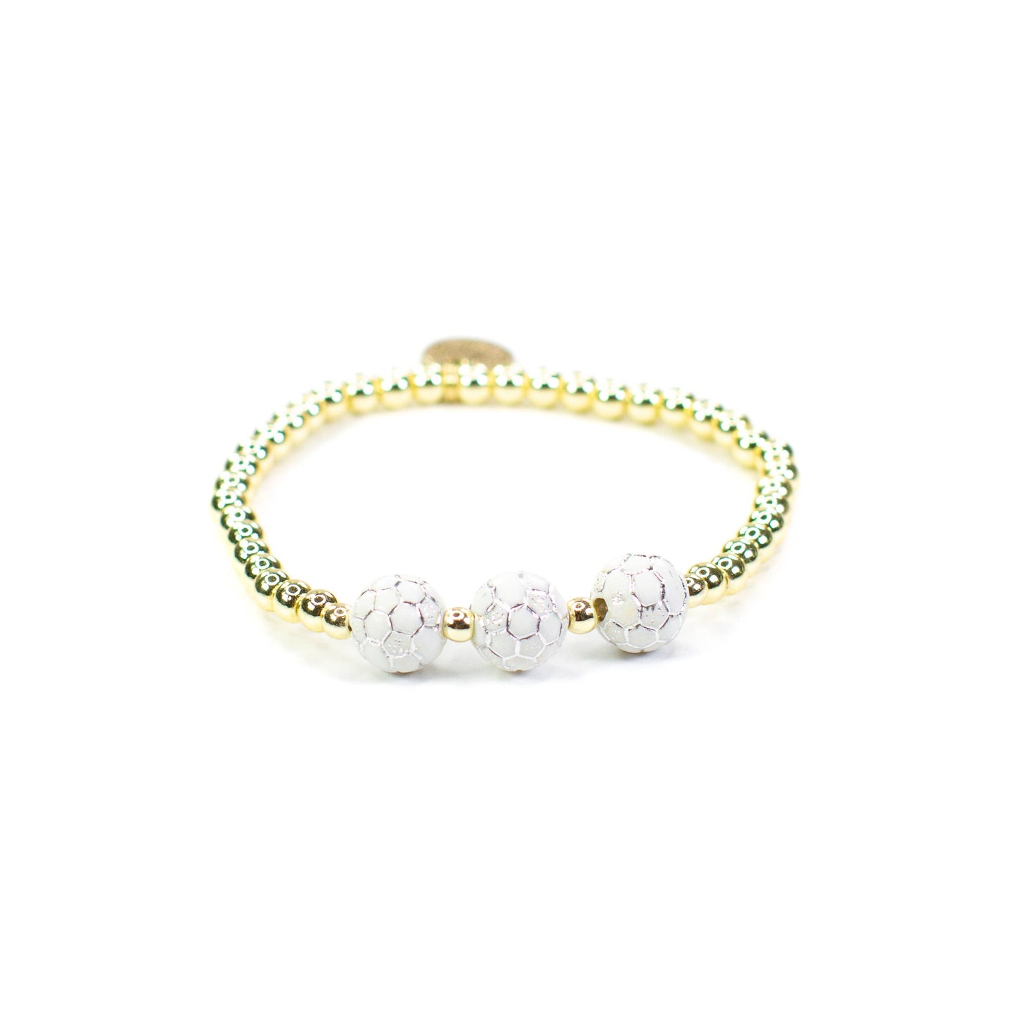 Sports Bracelets 18K Gold: Natural Baseball