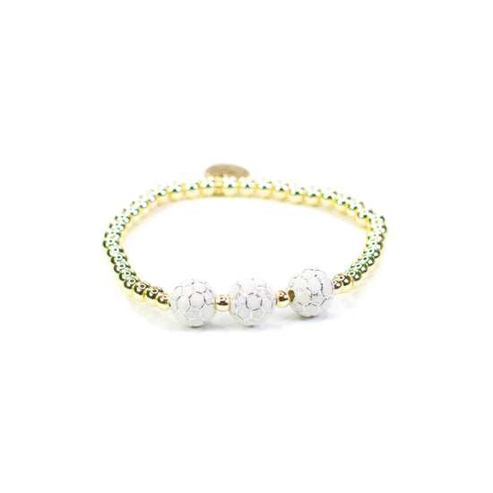 Sports Bracelets 18K Gold: Natural Baseball
