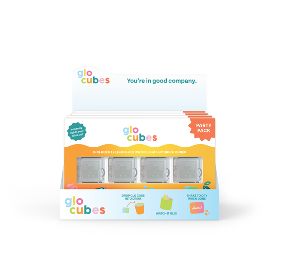 Load image into Gallery viewer, Glo Cubes Multicolored 12-Pack (NEW)
