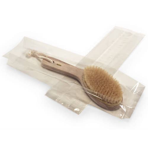 Clear 1.2 Mil Gusset Cellophane Bags: 100 Pack / 5x2.5x11" / Clear