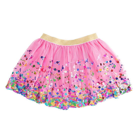Raspberry Confetti Tutu - Dress Up Skirt