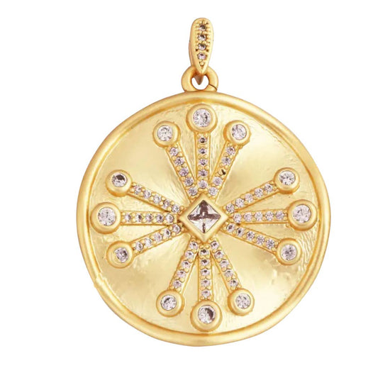 Wavy Starburst Charm For Charm Bar & Charm Necklace