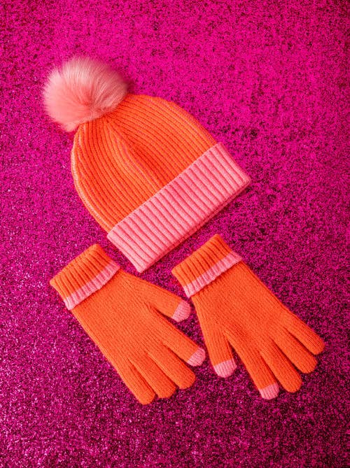 JOY TOUCHSCREEN GLOVES: Orange