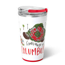 Saturdays in Columbus Travel Mug 22oz