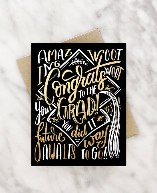 Congrats grad! graduation card