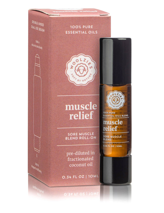 Load image into Gallery viewer, 10ml. Muscle Relief Double Sided Roll-on Blend
