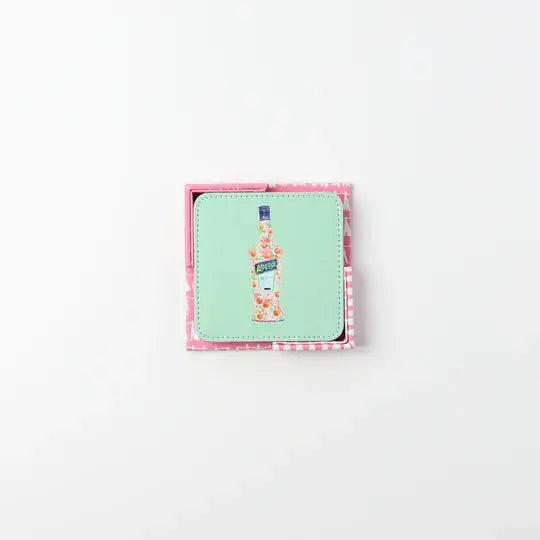 Set/4 Cocktails Coasters