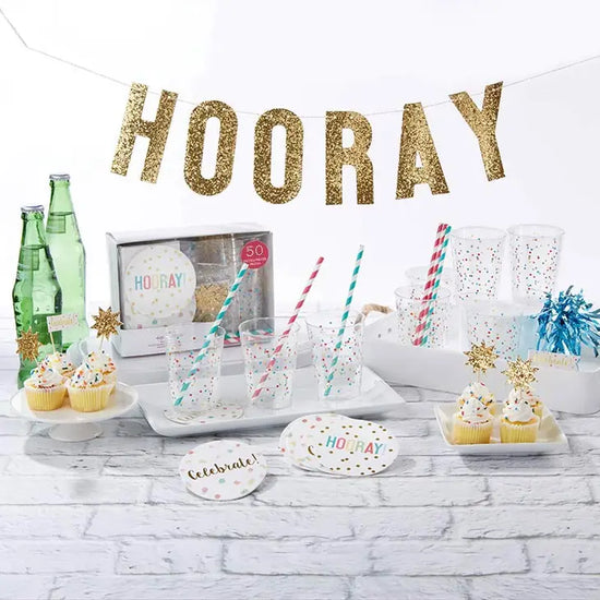 Hooray 50 pc Party in a Box