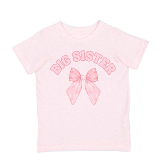 Big Sister Bow Short Sleeve T-Shirt