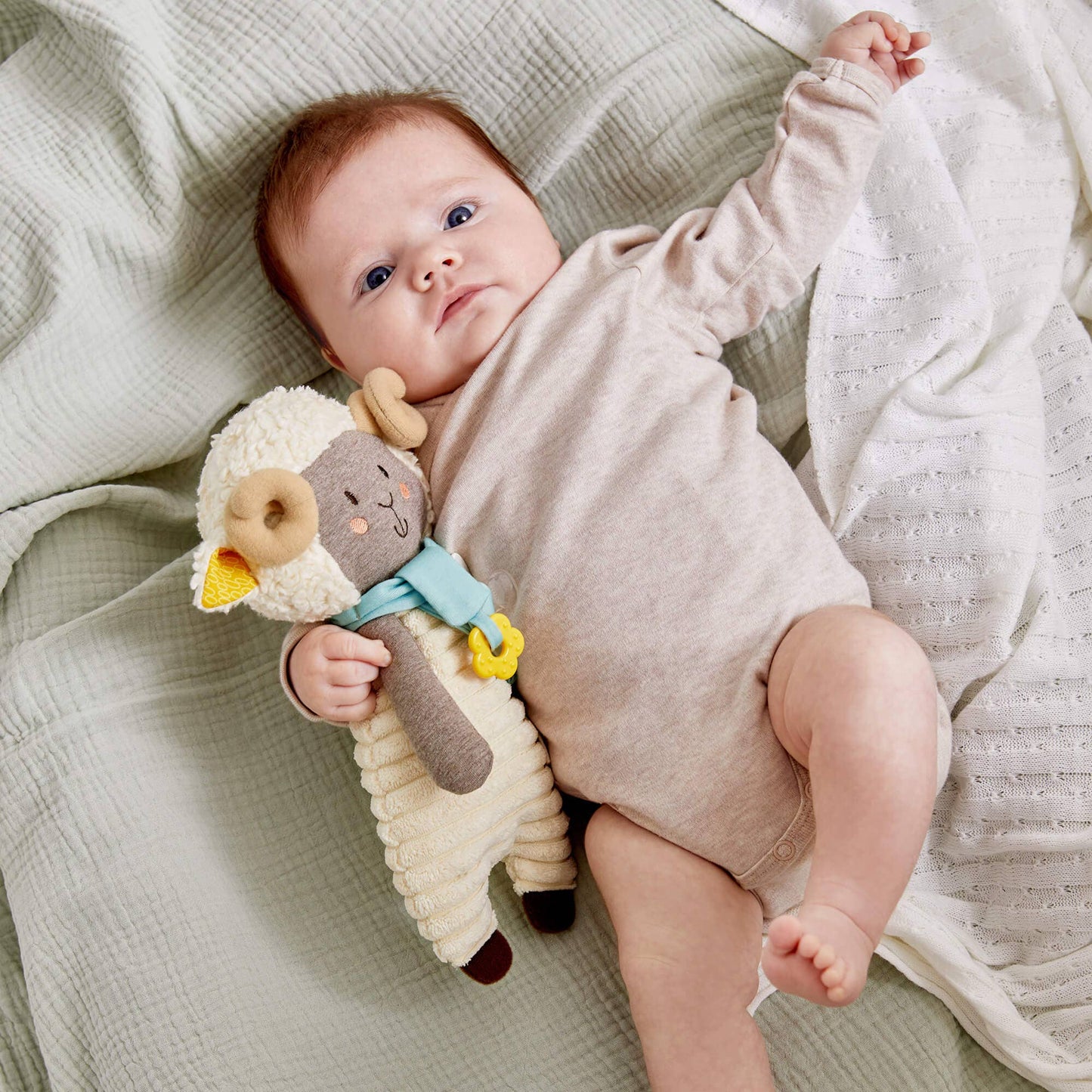 Woolbert the Ram Pacifier Holder
