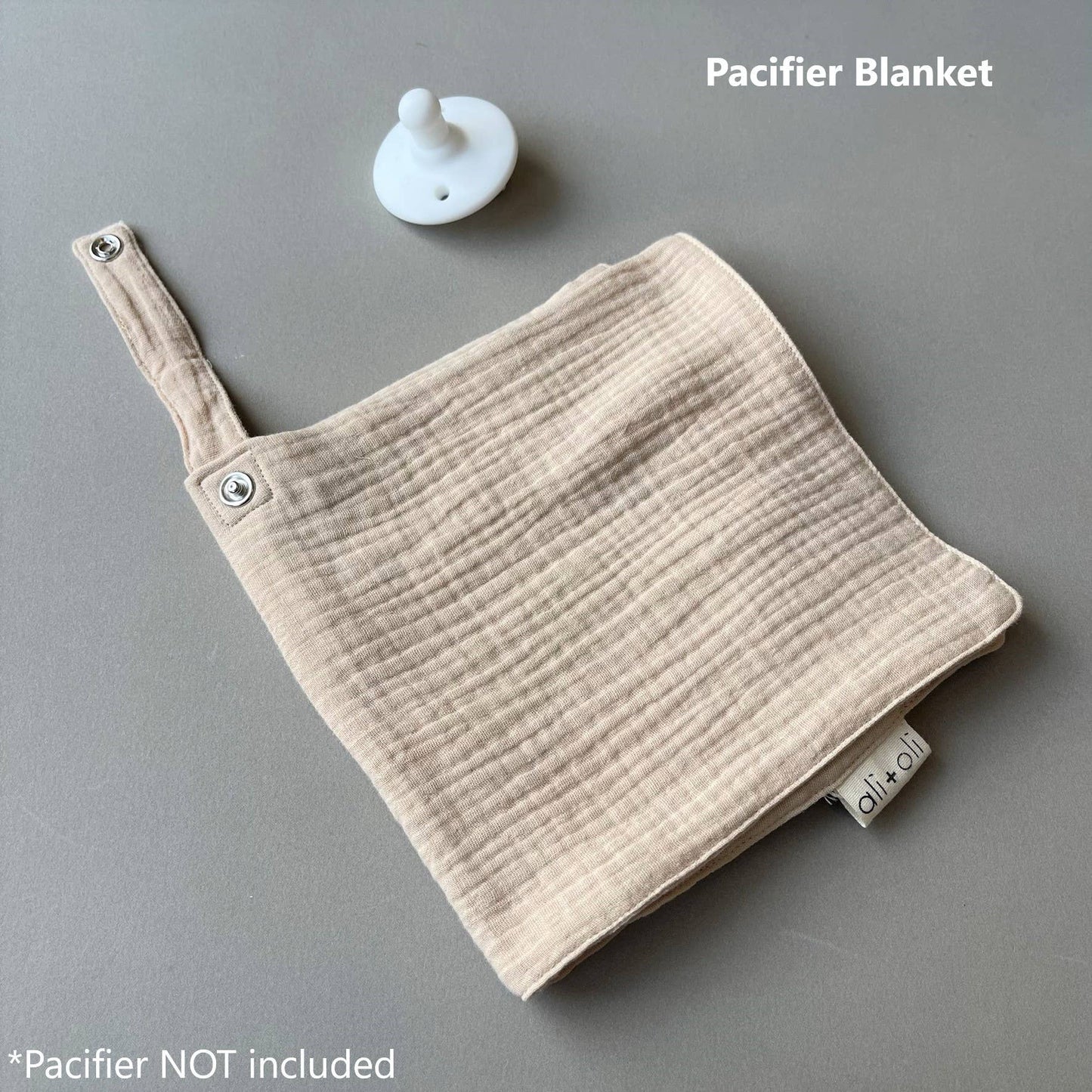 Pacifier Blanket Holder (Sand)