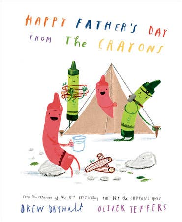 Happy Father's Day Crayons