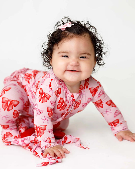 Catalina Ruffled Zippered Footie