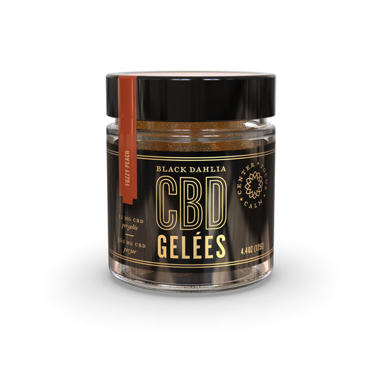 Fuzzy Peach CBD Gelées
