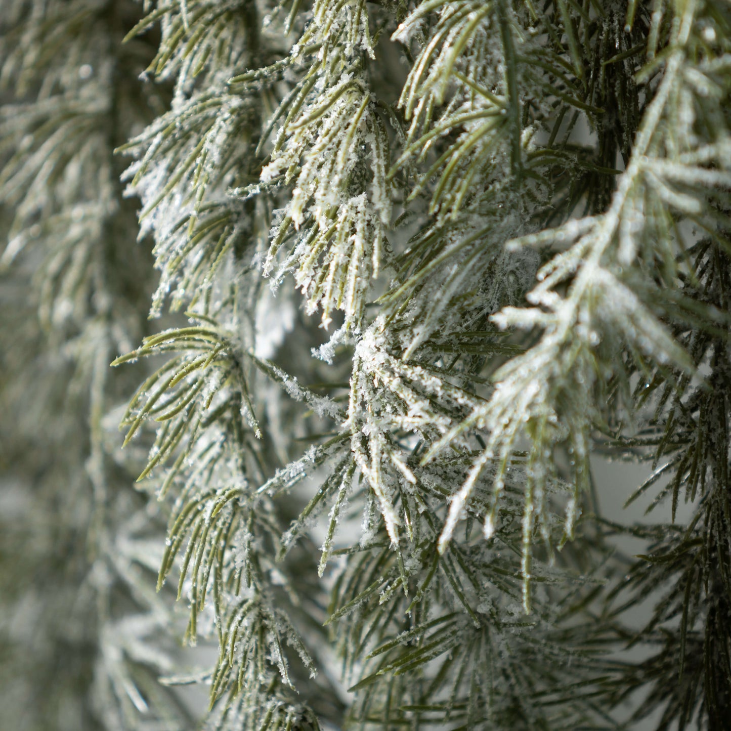 Frosted Weeping Pine Garland