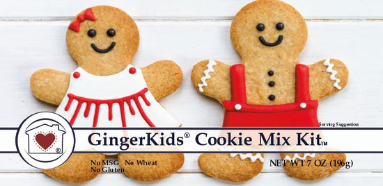 Gingerkids Cookie Mix Kit