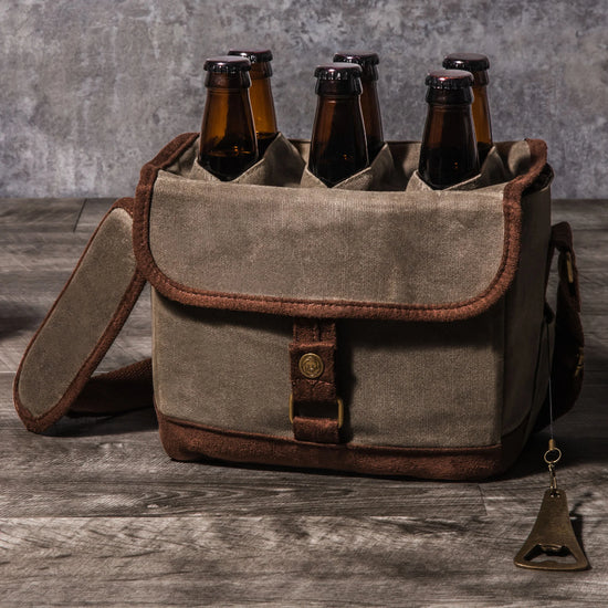 Beer Caddy Cooler Tote with Bottle Opener
