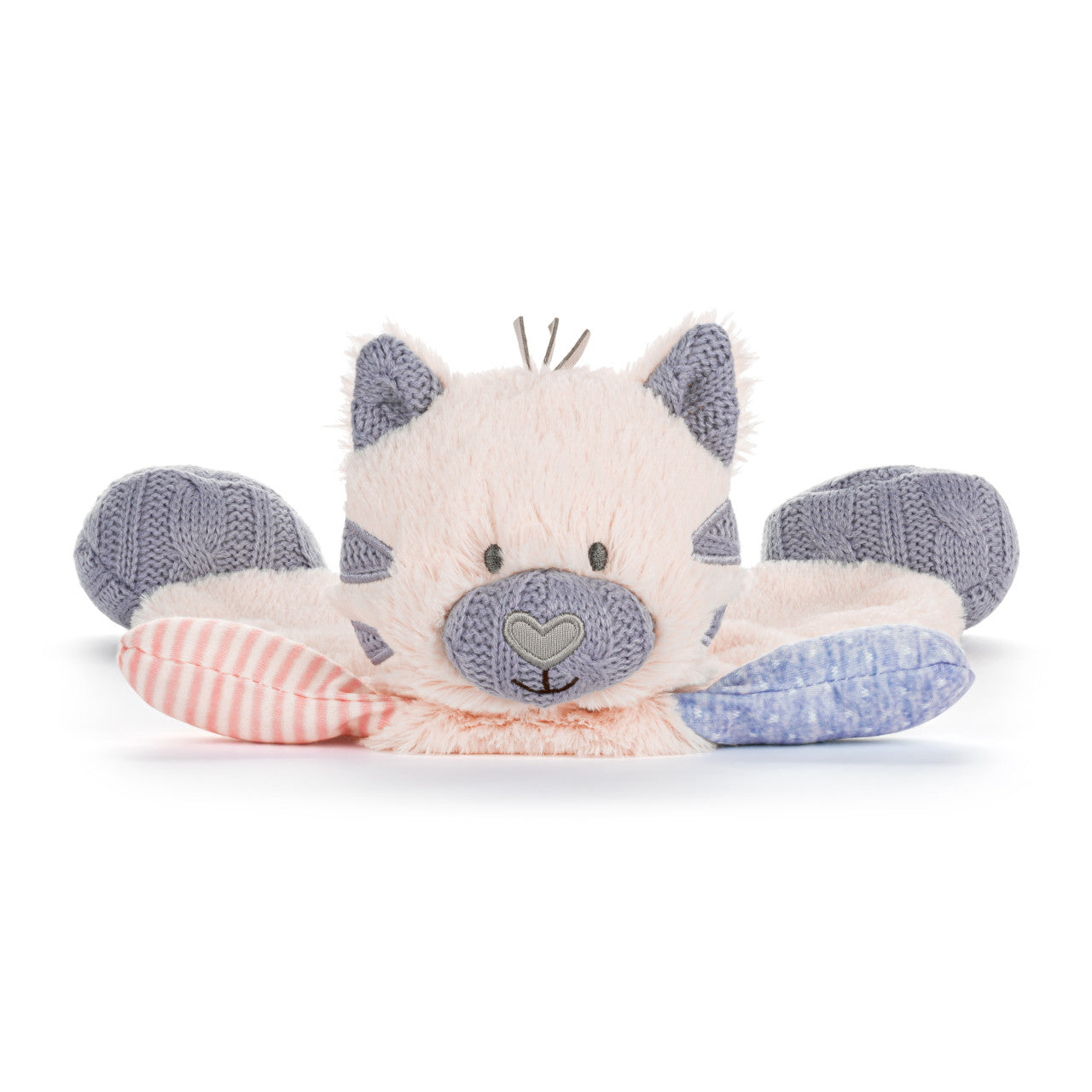 Kitty Oddball Rattle Blankie