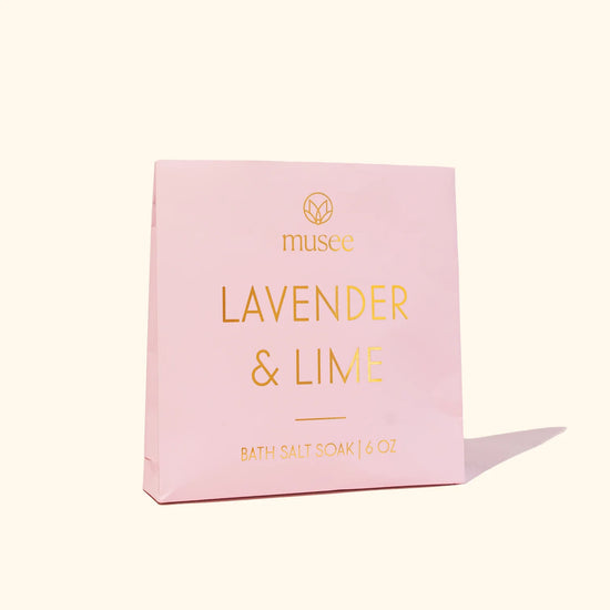 Lavender & Lime Mini Salt Soak