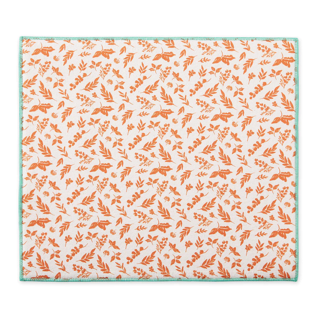 Fall Leaves Dish Drying Mat