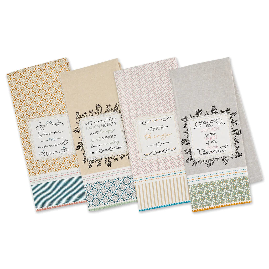 Heartfelt Sayings Kitchen Towels