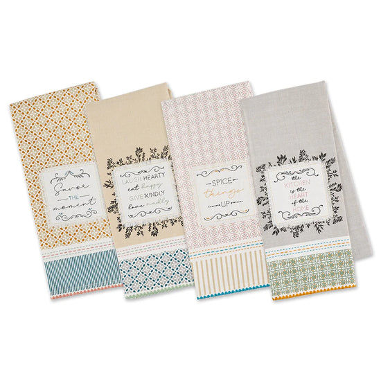 Heartfelt Sayings Kitchen Towels